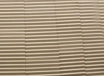 Single corrugated paper